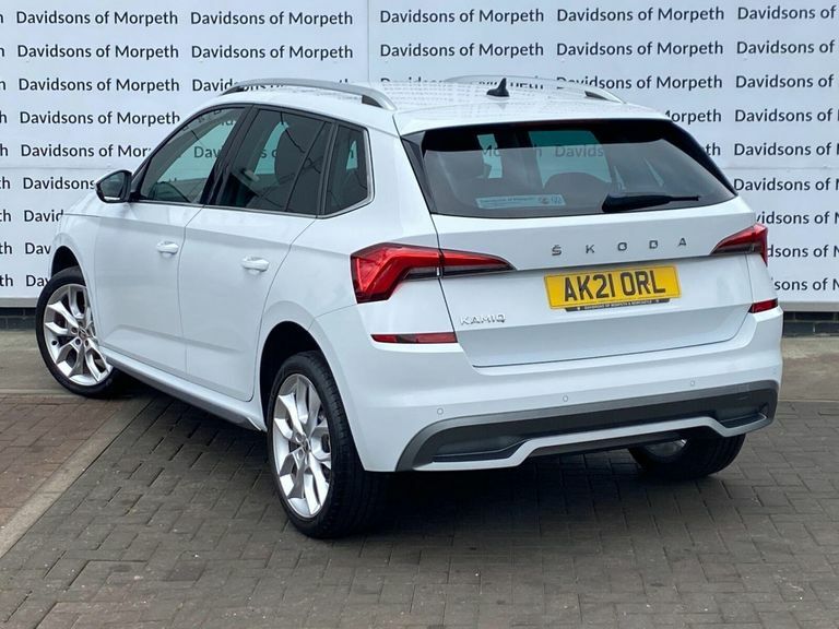 Skoda Kamiq 1.5 Tsi Act Se L Suv Dsg Euro 6 Ss AK21ORL White #4
