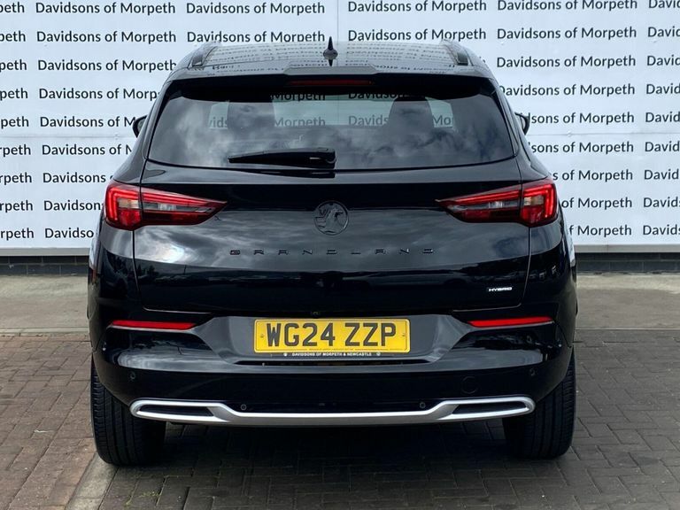 Vauxhall Grandland 1.2 Ultimate Suv Hybrid E-dct Euro 6 S WG24ZZP Black #6