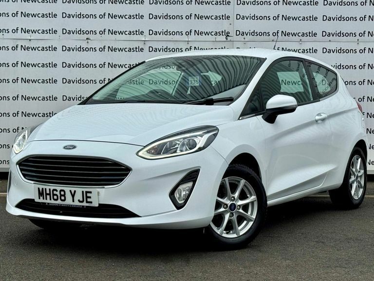 Ford Fiesta 1.1 Ti-vct Zetec Hatchback Euro MH68YJE White #3