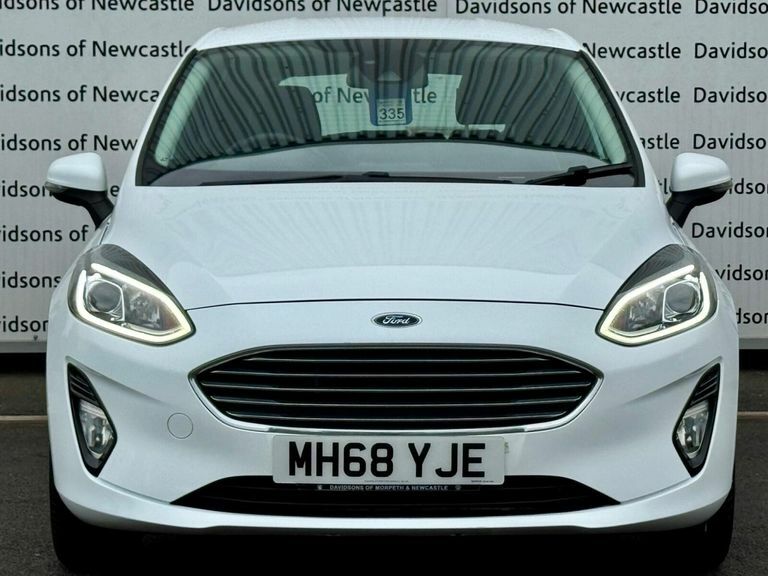 Ford Fiesta 1.1 Ti-vct Zetec Hatchback Euro MH68YJE White #2