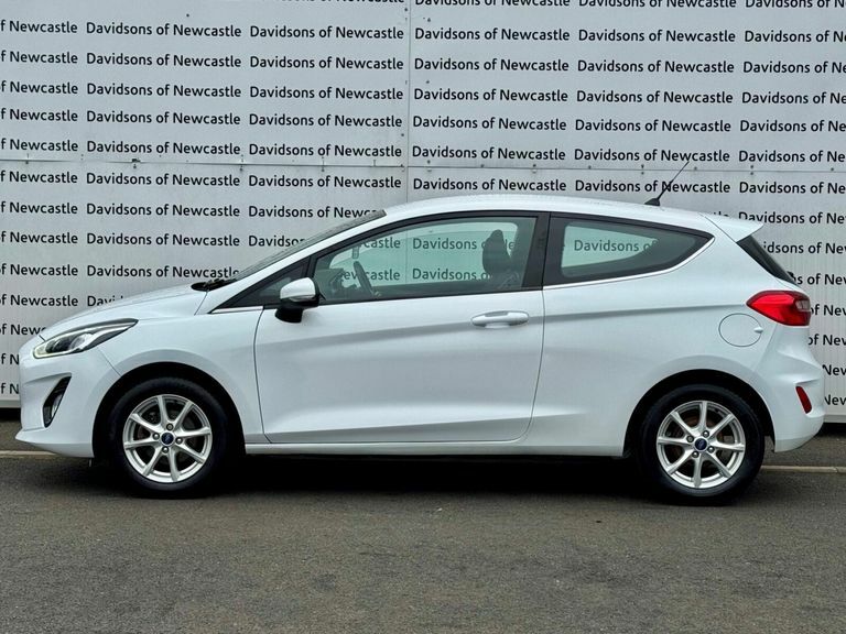 Ford Fiesta 1.1 Ti-vct Zetec Hatchback Euro MH68YJE White #6