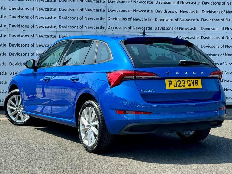Skoda Scala 1.5 Tsi Se L Hatchback Euro 6 S Blue #4