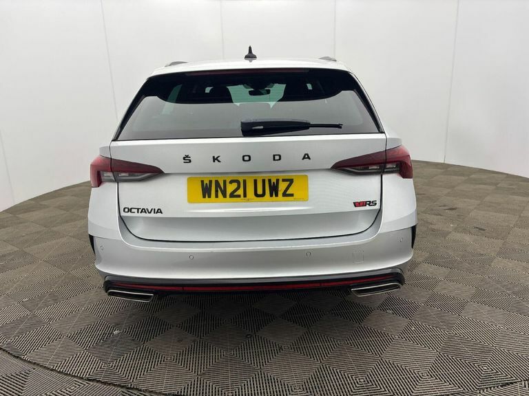 Skoda Octavia 2.0 Tdi Vrs Estate Dsg Euro 6 Ss 20 Silver #4