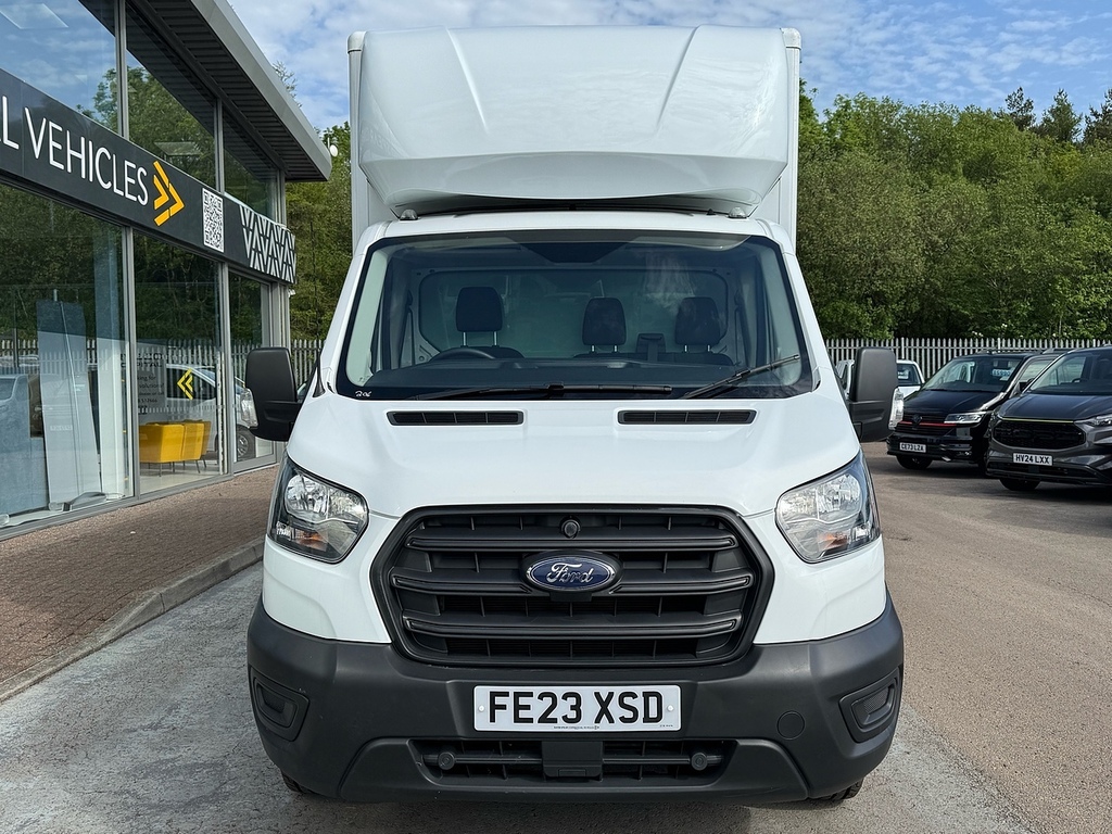 Ford Transit Custom 130Ps 350 Ecoblue Leader Luton 4.2M Drw L4 Euro 6 FE23XSD White #6