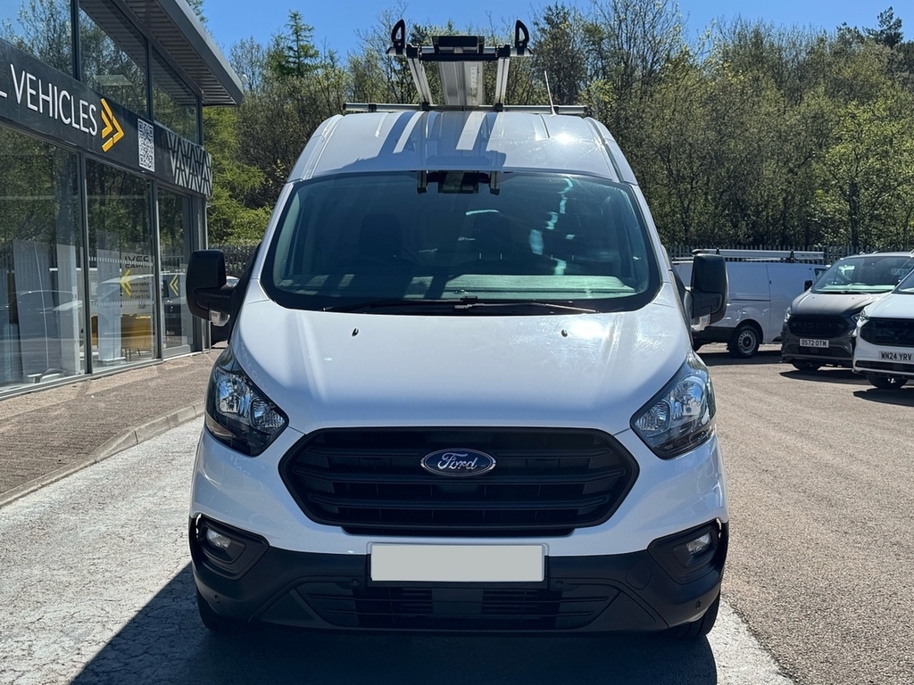 Ford Transit Custom 300 Ecoblue Leader 130Ps High Roof With Deadlocks, WN71MRO White #6