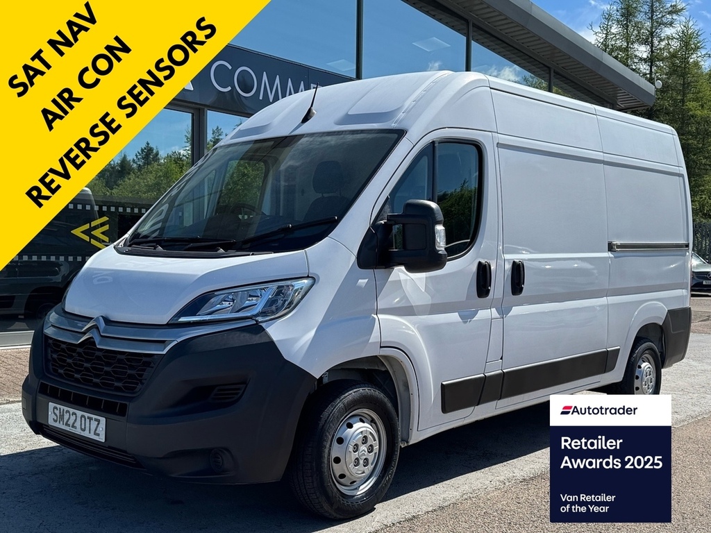Citroen Relay Bluehdi 35 Enterprise 140Ps L2 Lwb With Air Con, S White