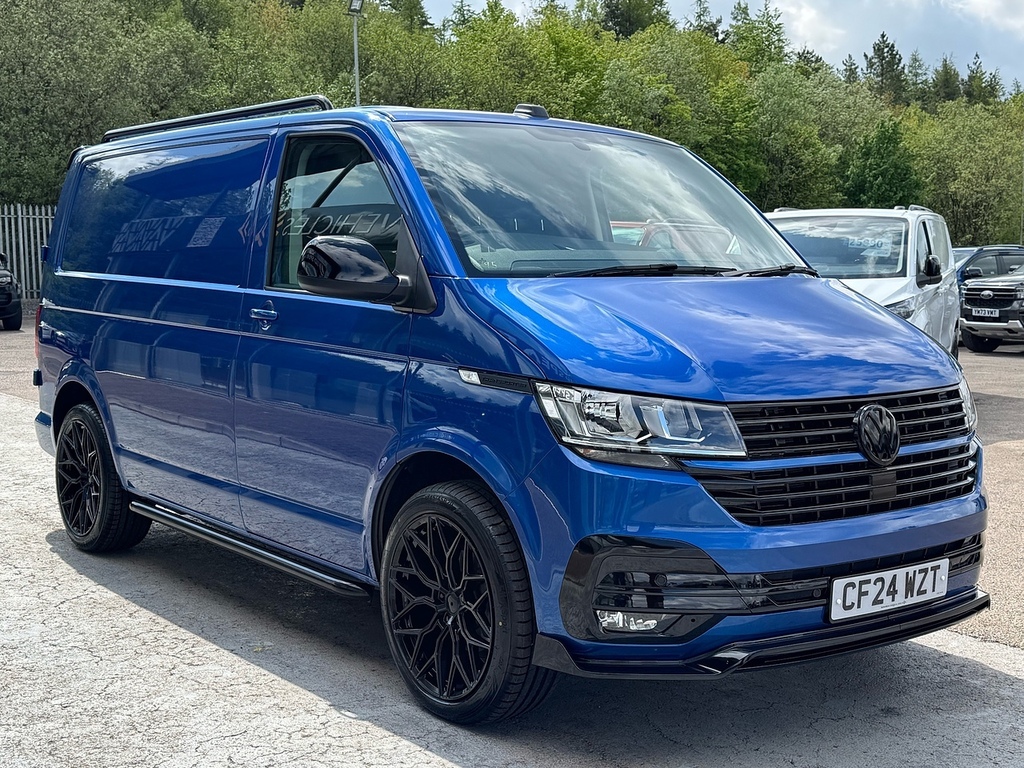 Volkswagen Transporter Tdi T28 Highline Swb Dscv Exclusive With Low Milea CF24WZT Blue #3