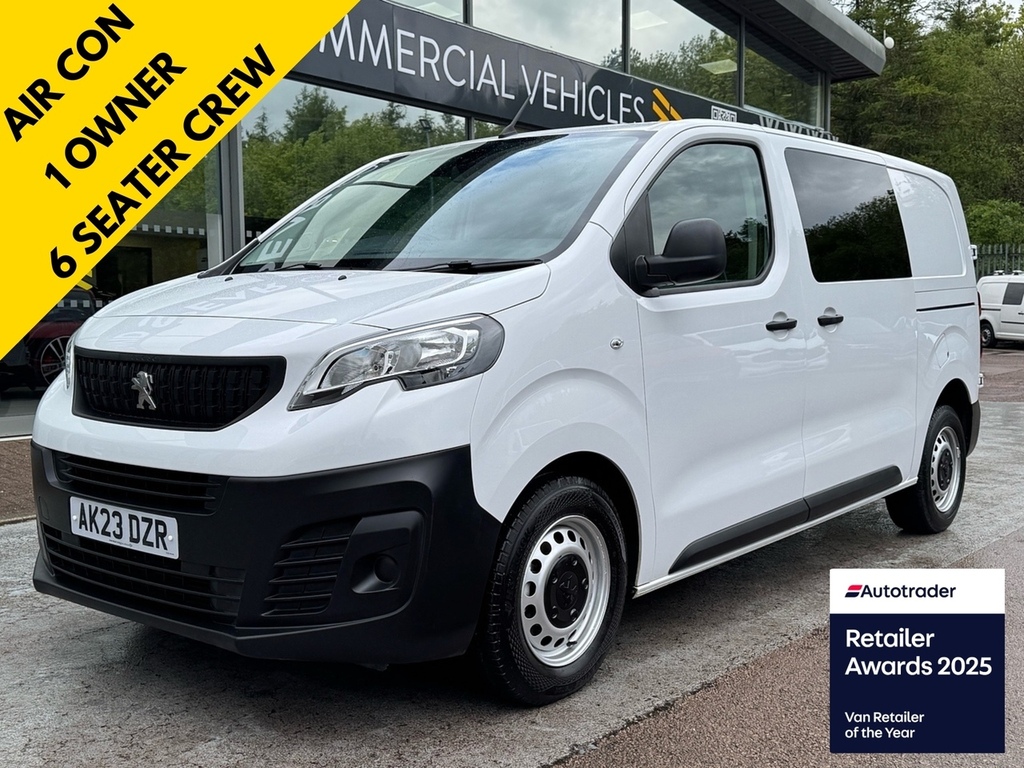 Peugeot Expert Bluehdi 1200 145Ps Professional Premium 6 Seat C White