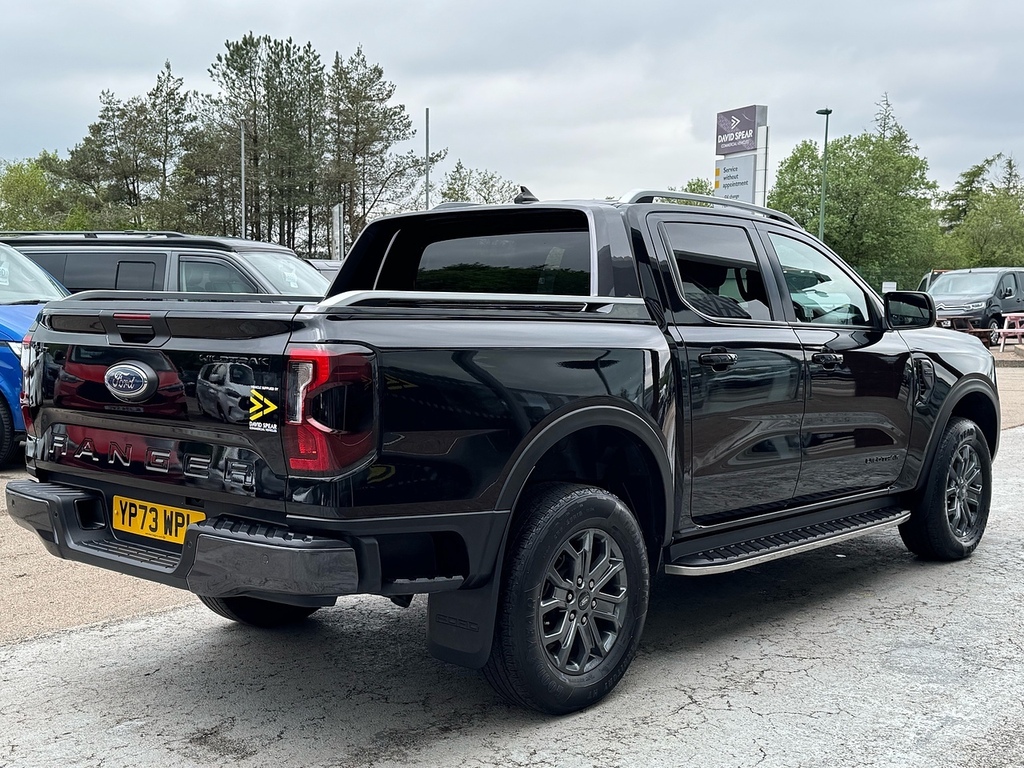 Ford Ranger Wildtrak 205Ps 4Wd With Adaptive Cruise, Heated Sc YP73WPL Black #2