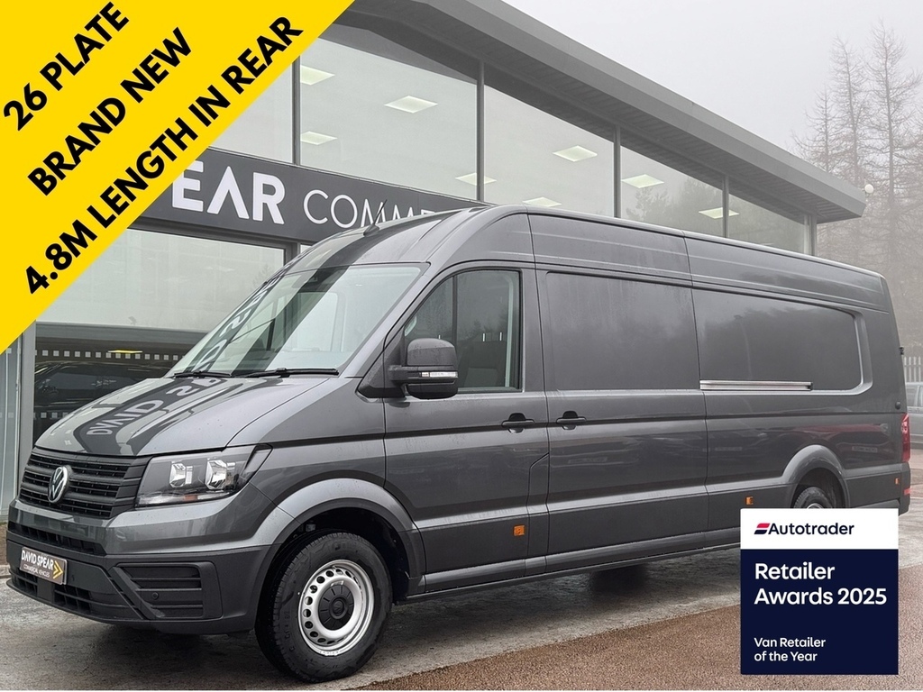 Volkswagen Crafter Tdi 140Ps Cr35 Commerce Plus Maxi Xlwb 4.8M With A Grey
