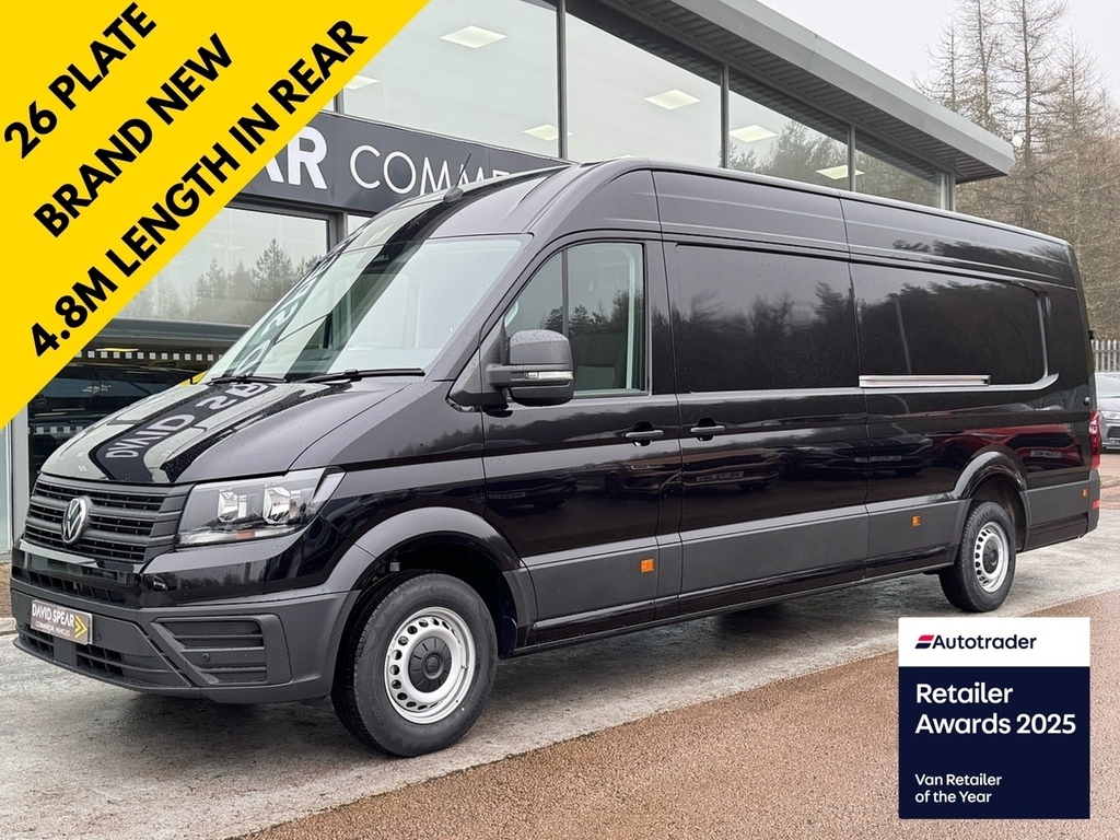 Volkswagen Crafter Tdi 140Ps Cr35 Commerce Plus Maxi Xlwb 4.8M With A Black