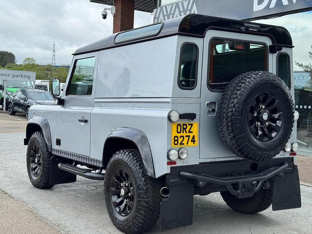 Land Rover Defender 90 Tdci Xtech Limited Edition 122Ps With Only 14K Mil Silver #4