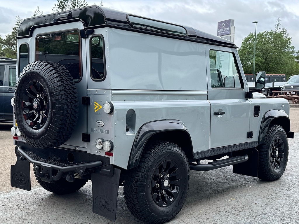 Land Rover Defender 90 Tdci Xtech Limited Edition 122Ps With Only 14K Mil Silver #2