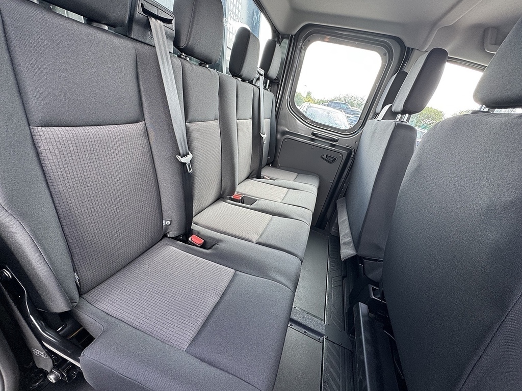Ford Transit Custom Tdci 165Ps 350 7 Seat Double Cab 1-Way Tipper Drw Grey #4