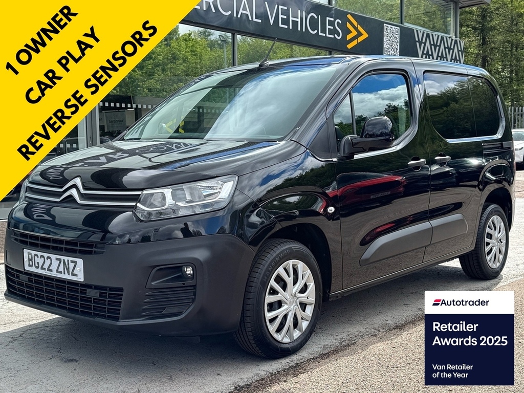 Citroen Berlingo Hdi 100Ps1000 Enterprise M Pro With Air Con, Cruis Black