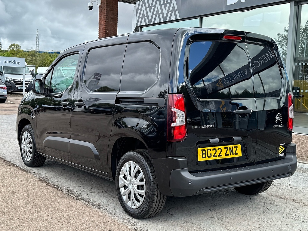 Citroen Berlingo Hdi 100Ps1000 Enterprise M Pro With Air Con, Cruis BG22ZNZ Black #4