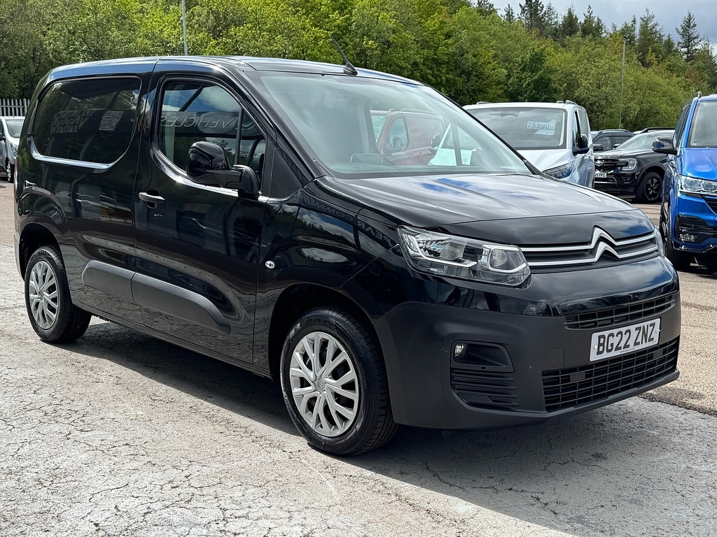 Citroen Berlingo Hdi 100Ps1000 Enterprise M Pro With Air Con, Cruis BG22ZNZ Black #3