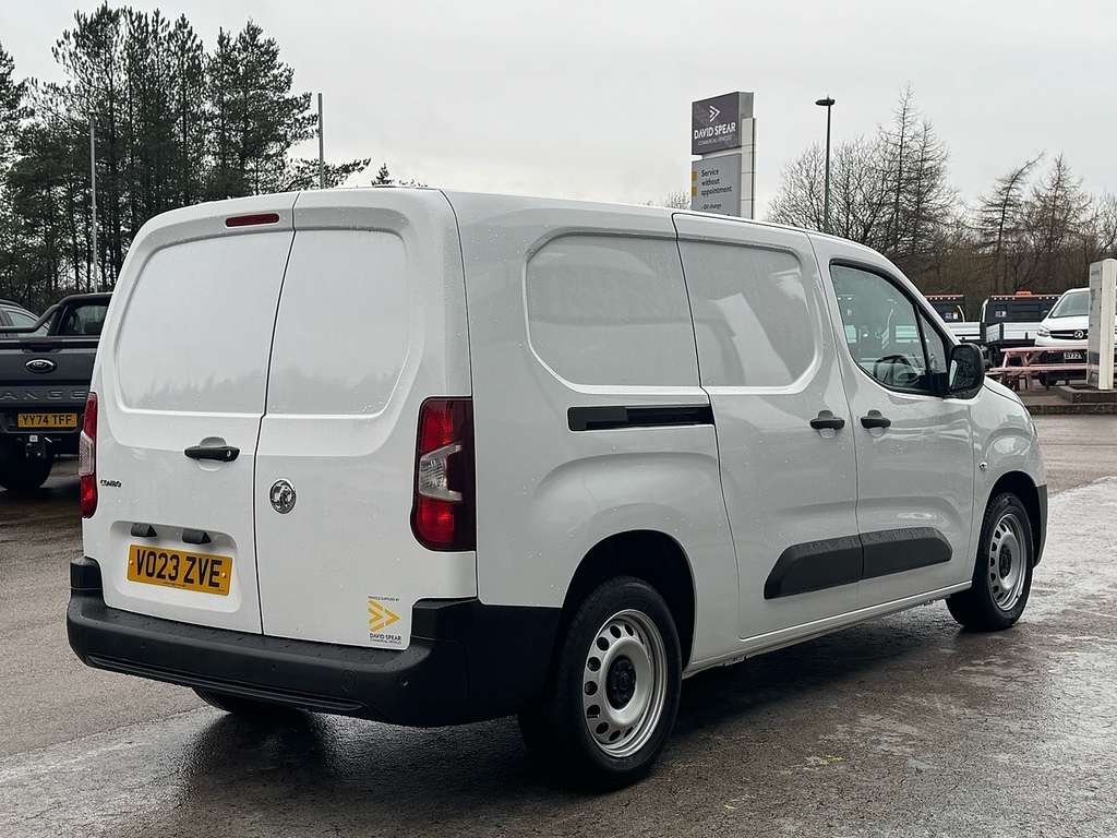 Vauxhall Combo Turbo D 100Ps Prime L2 Lwb 5 Seat Crew Van, With A VO23ZVE White #2