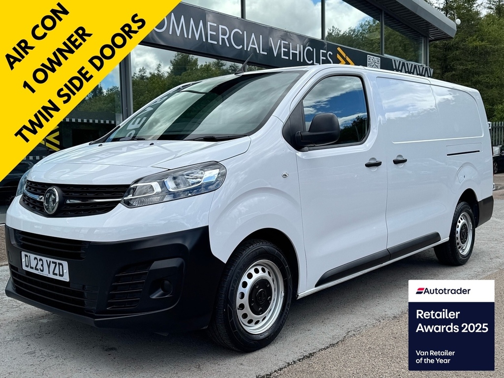 Vauxhall Vivaro Turbo D 2900 Prime 100Ps L2 Lwb With Air Con, Crui White
