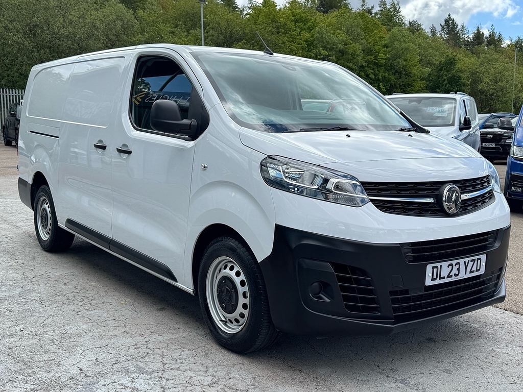 Vauxhall Vivaro Turbo D 2900 Prime 100Ps L2 Lwb With Air Con, Crui DL23YZD White #3