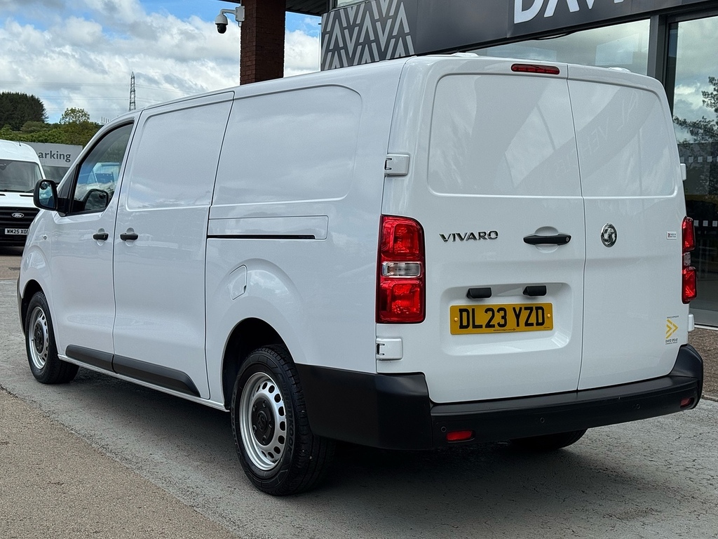 Vauxhall Vivaro Turbo D 2900 Prime 100Ps L2 Lwb With Air Con, Crui DL23YZD White #4