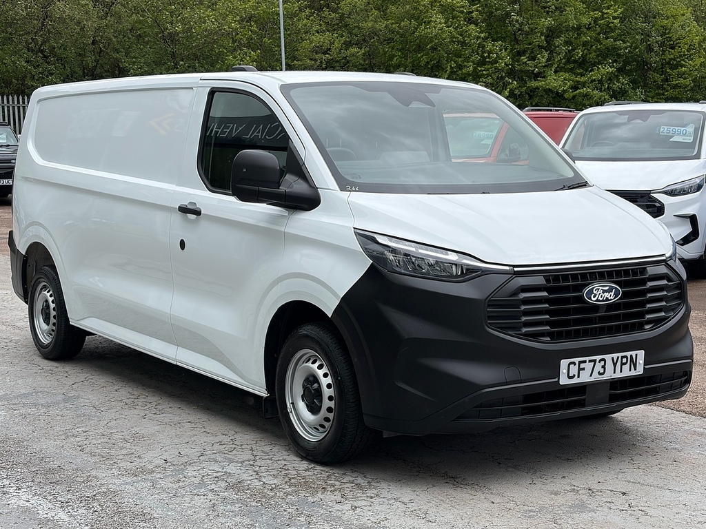 Ford Transit Custom 300 110Ps Leader L2 Lwb With Sat Nav Car Play Ai CF73YPN White #5