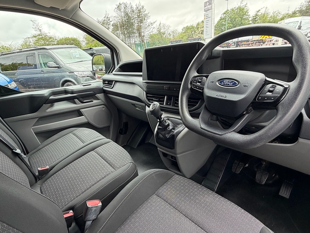 Ford Transit Custom 300 110Ps Leader L2 Lwb With Sat Nav Car Play Ai CF73YPN White #2