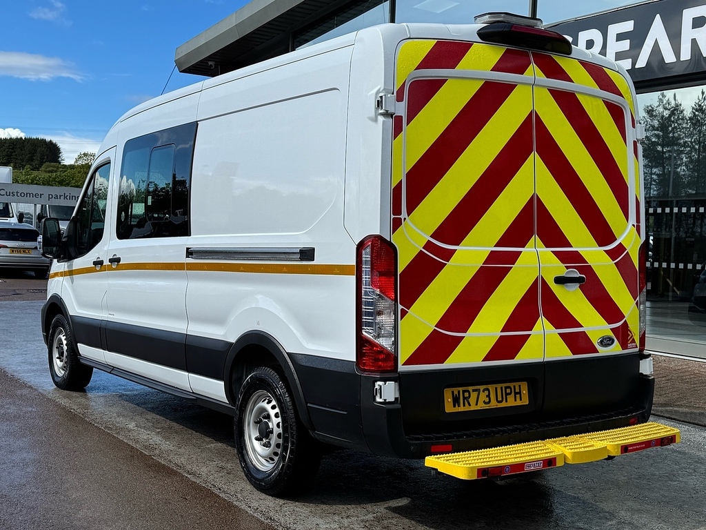 Ford Transit Custom 350 Leader 130Ps L3h2 Welfare Van With Toilet Faci WR73UPH White #4