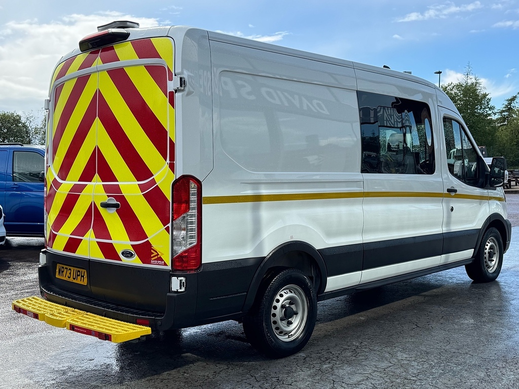 Ford Transit Custom 350 Leader 130Ps L3h2 Welfare Van With Toilet Faci WR73UPH White #2