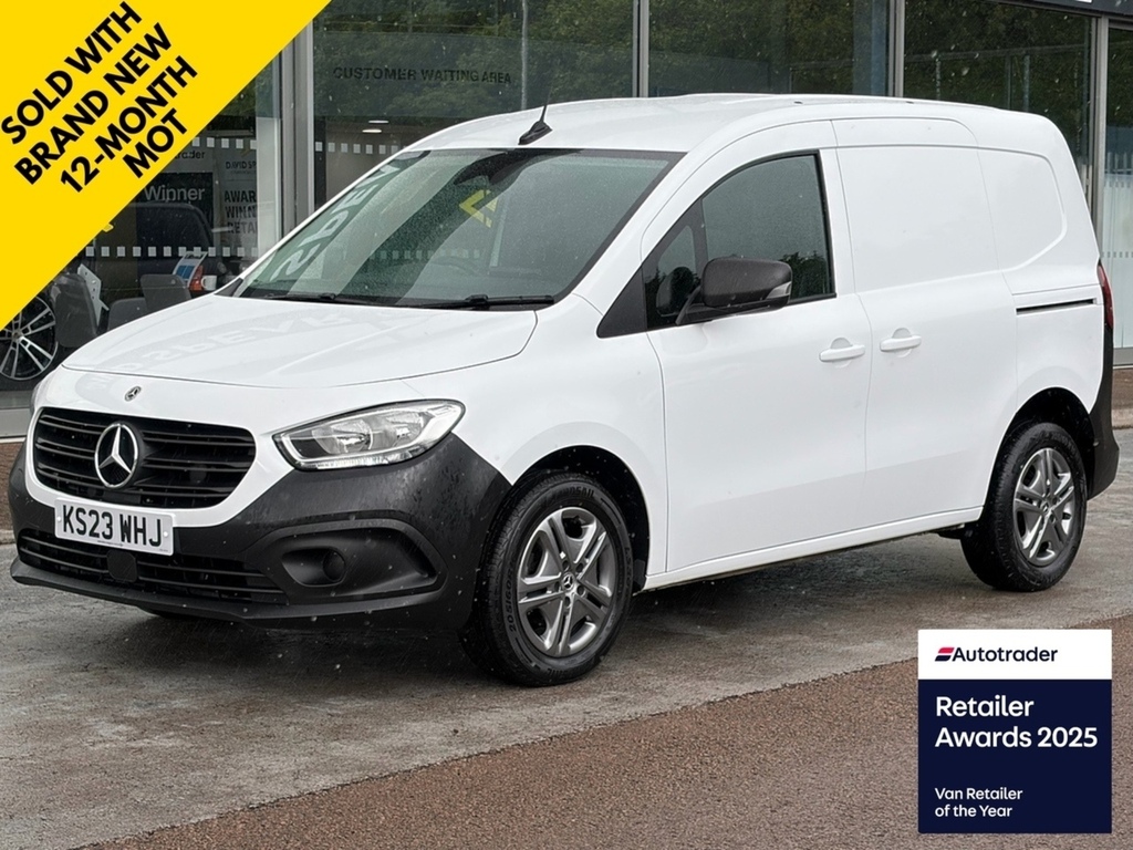Mercedes-Benz CITAN 110 Cdi 95Ps Progressive With Air Con Reversing Ca White