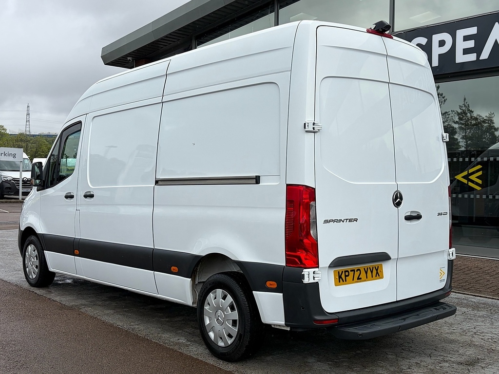 Mercedes-Benz Sprinter 315 Cdi 150Ps Premium L2 H2 Mwb Euro 6 With Air Co KP72YYX White #3