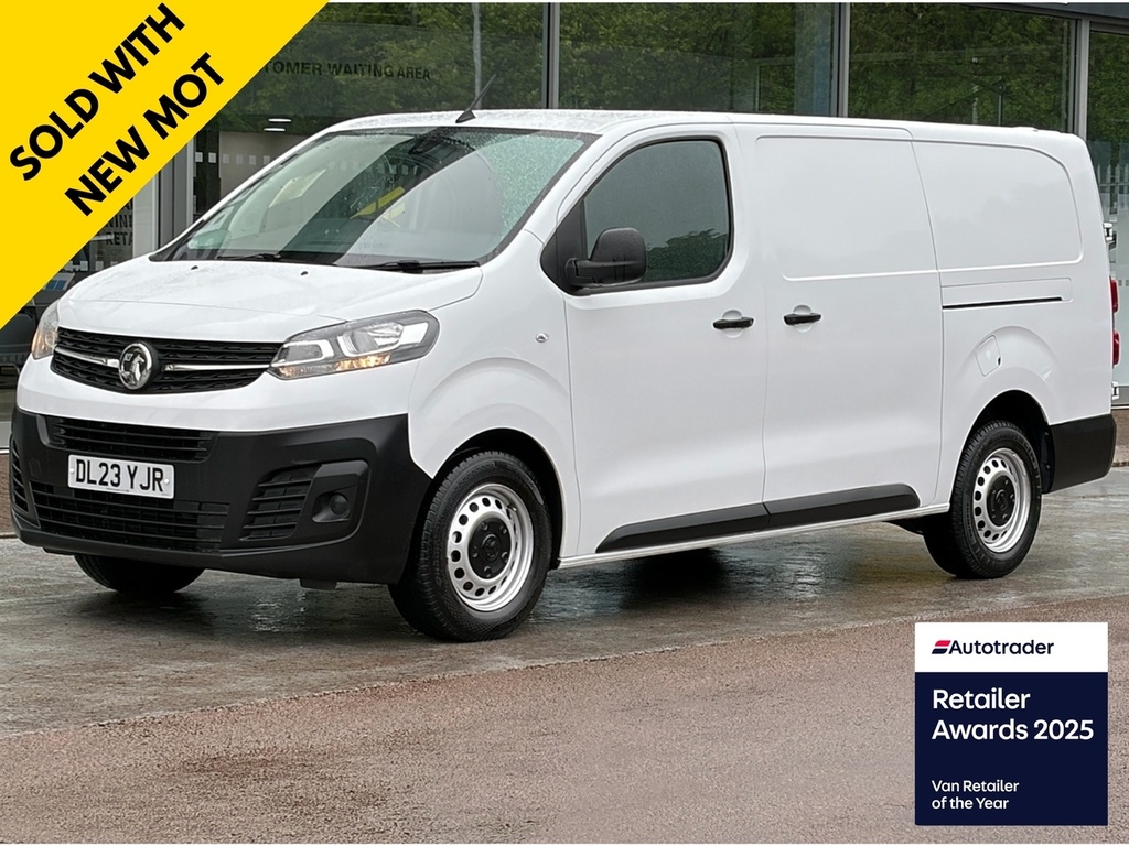 Vauxhall Vivaro Turbo D 100Ps 2900 Prime L2 Lwb With Air Con Sat White