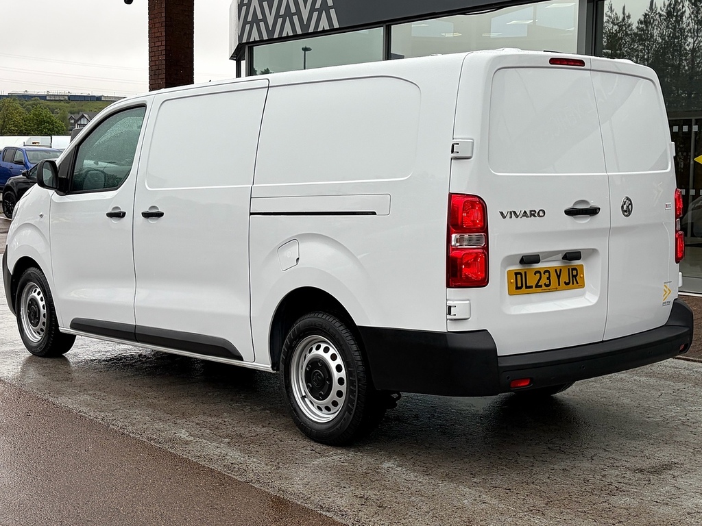 Vauxhall Vivaro Turbo D 100Ps 2900 Prime L2 Lwb With Air Con Sat DL23YJR White #6