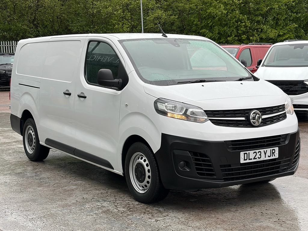 Vauxhall Vivaro Turbo D 100Ps 2900 Prime L2 Lwb With Air Con Sat DL23YJR White #3