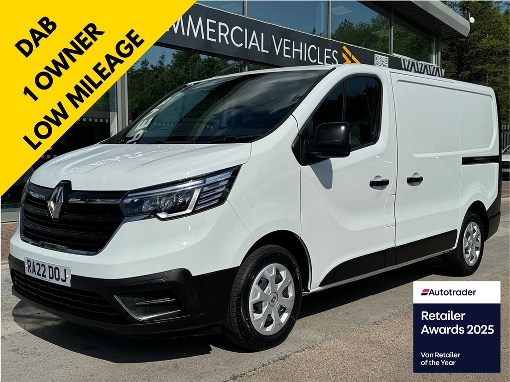 Renault Trafic Dci 130Ps Sl28 Business L1 Swb With Low Mileage, 1 White