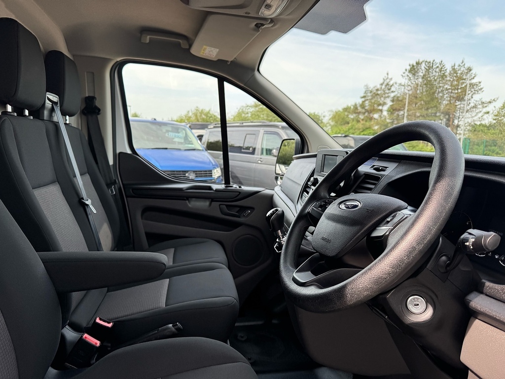 Ford Transit Custom 320 Ecoblue Leader 130Ps L2 Lwb With Roof Rack, De EK20FLL White #5