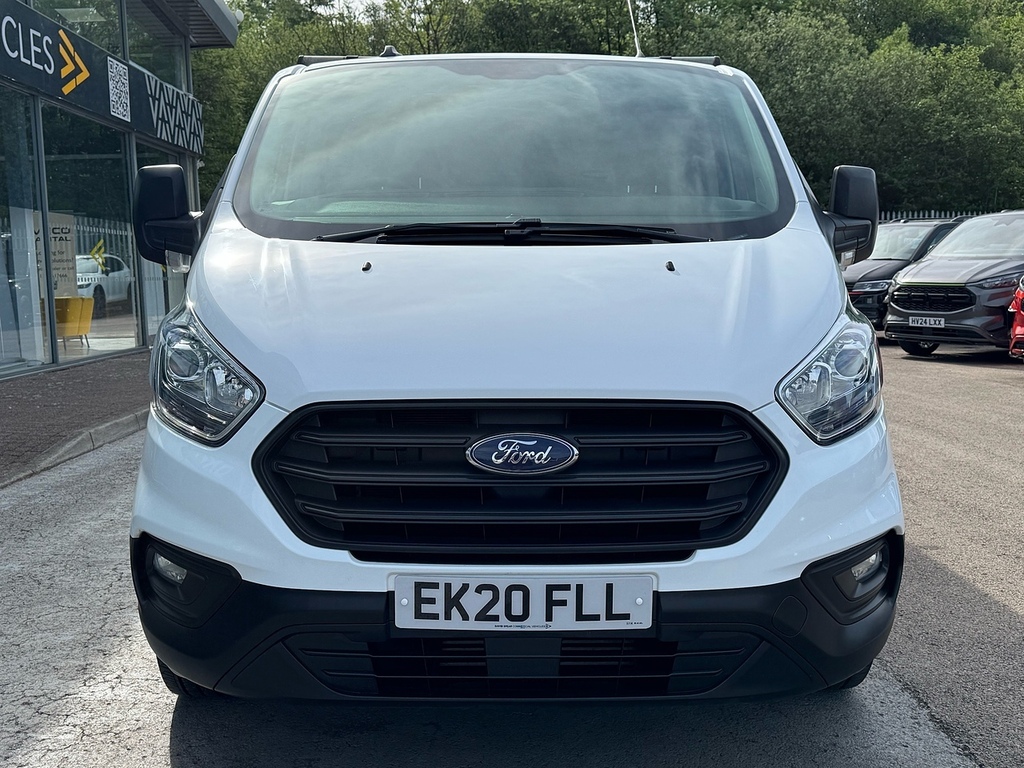 Ford Transit Custom 320 Ecoblue Leader 130Ps L2 Lwb With Roof Rack, De EK20FLL White #6