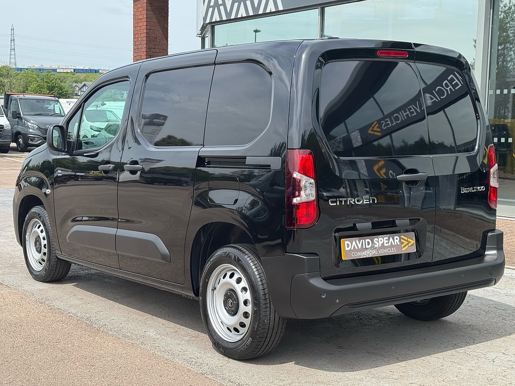 Citroen Berlingo Hdi 100Ps 1000 Enterprise Plus With Air Con, Cruis  Black #4