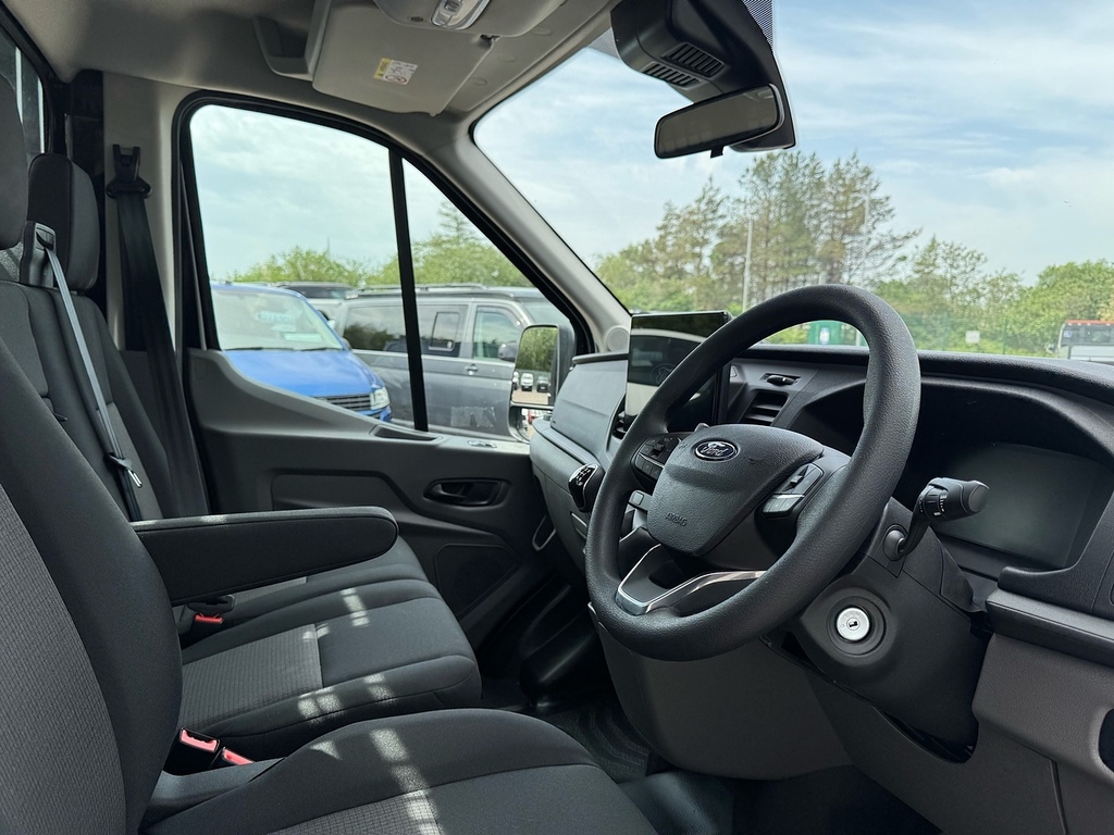 Ford Transit Custom Tdci 165Ps 350Drw L5 Xlwb 17Ft Dropside With Upgr Black #4