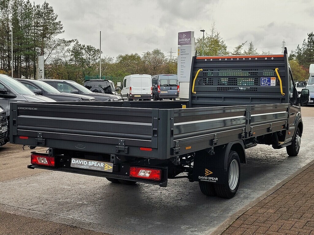 Ford Transit Custom Tdci 165Ps 350Drw L5 Xlwb 17Ft Dropside With Upgr Grey