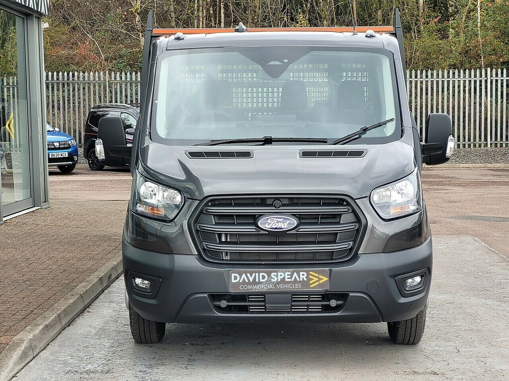 Ford Transit Custom Tdci 165Ps 350Drw L5 Xlwb 17Ft Dropside With Upgr Grey #4