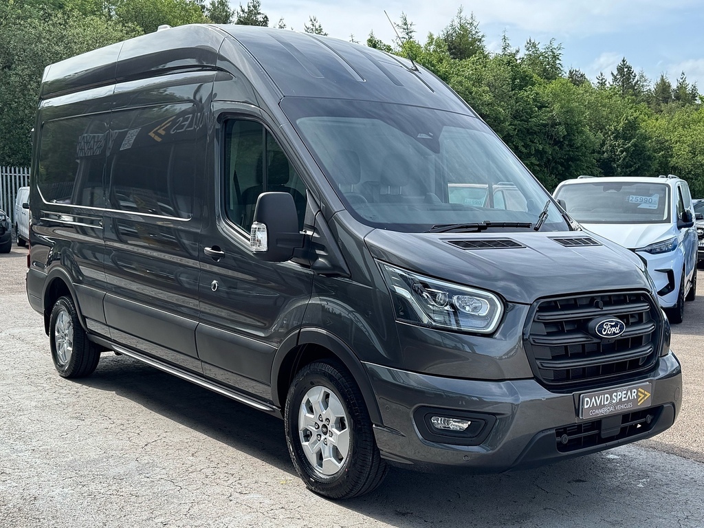 Ford Transit Custom Tdci 165Ps 350 Limited Panel Van L3 H3 Lwb High Ro Grey #3