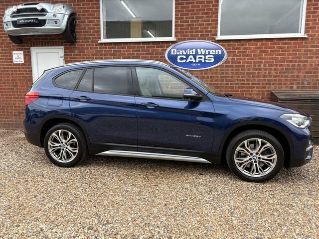 BMW X1 2.0 25D Xline Suv YF66WGZ Blue #4