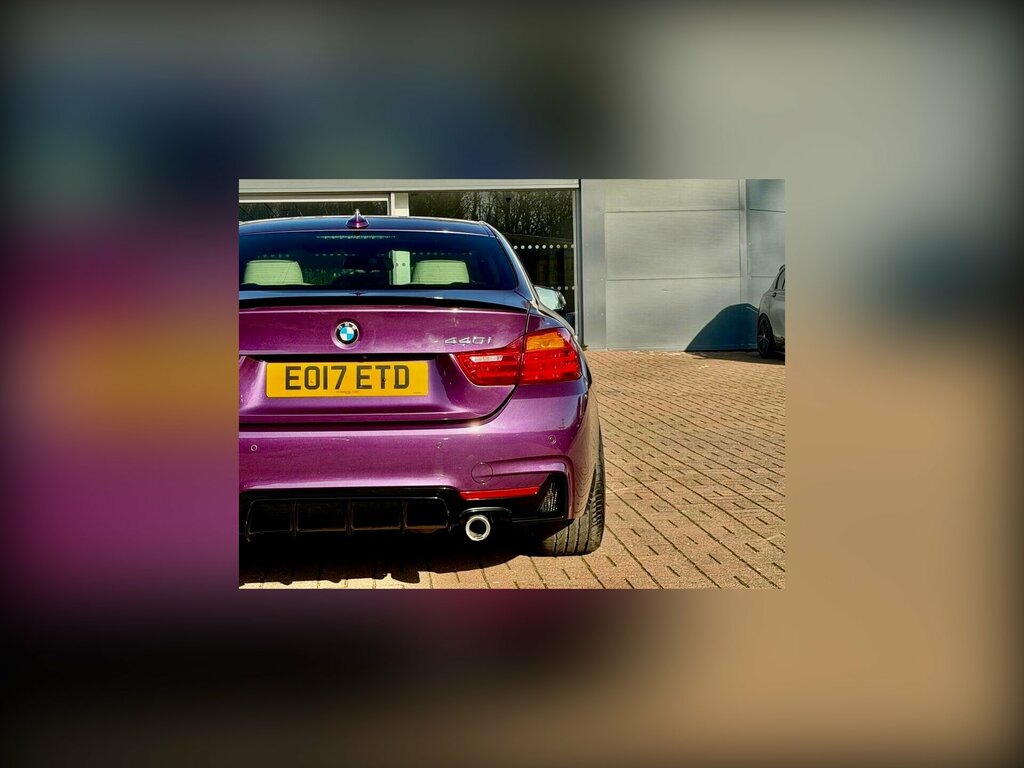 BMW 4 Series 3.0 440I M Sport Euro 6 Ss Purple #3