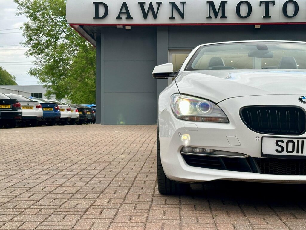 BMW 6 Series 3.0 640I Se Convertible Euro 6 S White #6