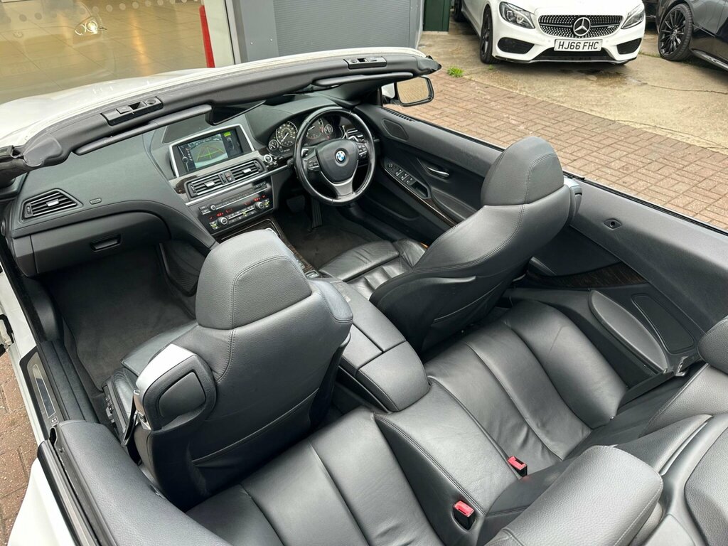 BMW 6 Series 3.0 640I Se Convertible Euro 6 S White #4