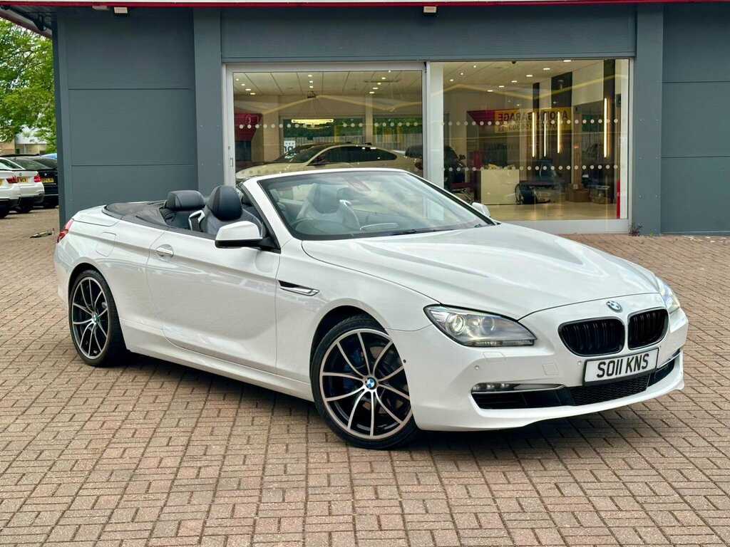 BMW 6 Series 3.0 640I Se Convertible Euro 6 S White #5