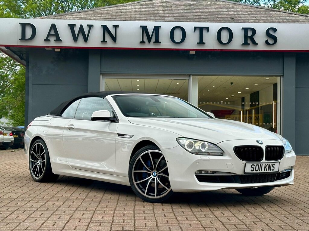 BMW 6 Series 3.0 640I Se Convertible Euro 6 S White