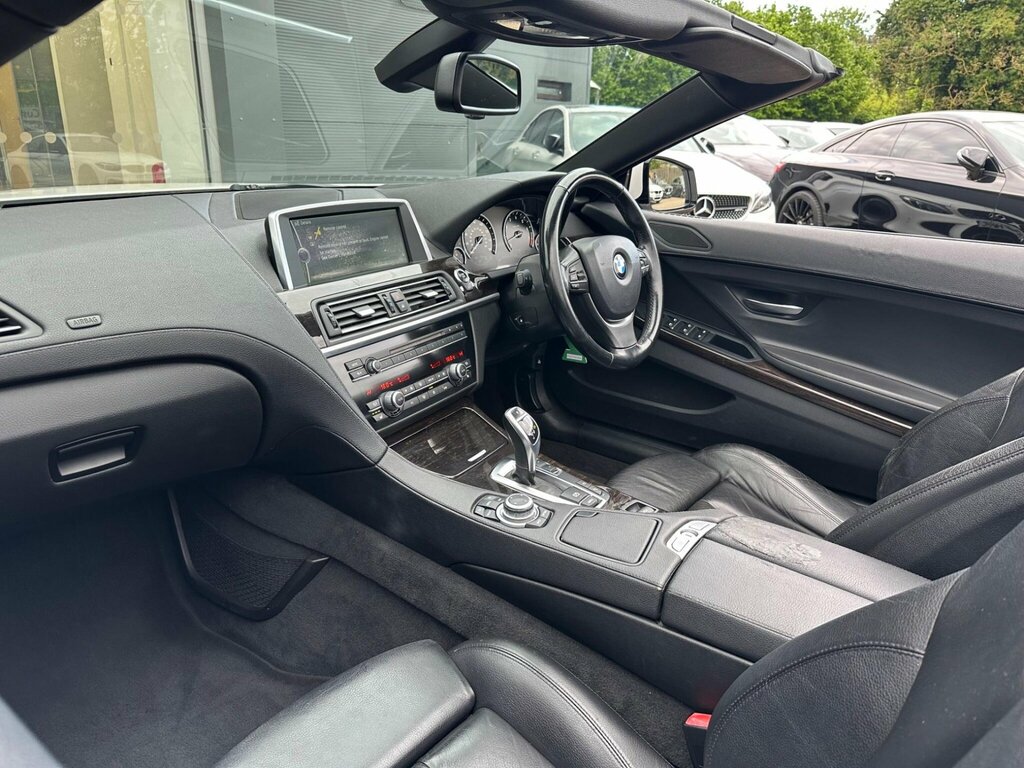 BMW 6 Series 3.0 640I Se Convertible Euro 6 S White #3