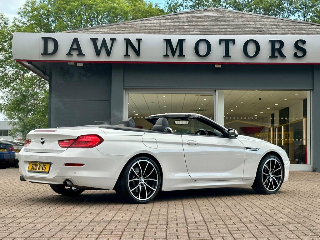 BMW 6 Series 3.0 640I Se Convertible Euro 6 S White #2